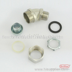 LIQUID TIGHT NICKEL PLATED BRESS 45 DEGREE ELBOW