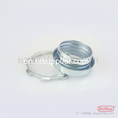 WHITE ZINC PLATED STEEL LOCK NUT