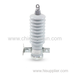 metal zinc oxide ceramic surge arrester power distribution