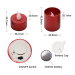 16 packs Chinese Supplier Wholesale flameless LED tea light candles