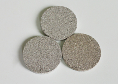 Stainless steel powder sintered porous filter disc for aeration