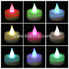 2020 New Arrival Christmas flameless led tea light candles with batteries 6 packs