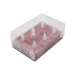 Festival decorated flameless bright tea light led candles 6pcs