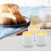 Small flameless led tea lights candles with batteries 12pcs