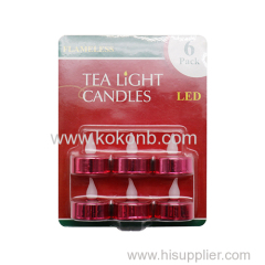 6 PCS LED TEA LIGHT