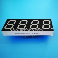 Ultra bright red 4 Digit 0.56inch 7 Segment LED Display Common Anode for Instrument Panel