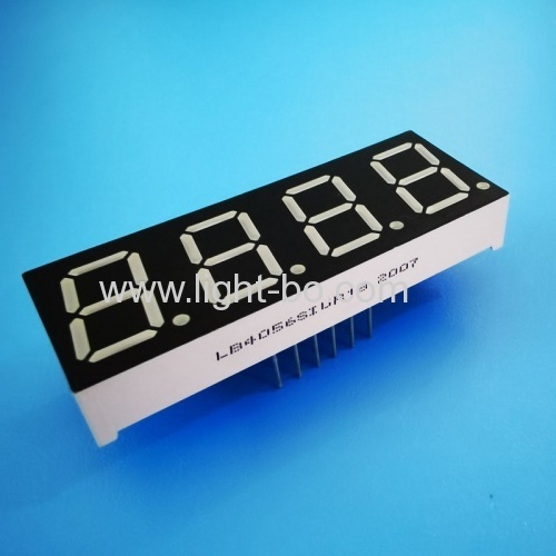 Ultra bright red 4 Digit 0.56inch 7 Segment LED Display Common Anode for Instrument Panel