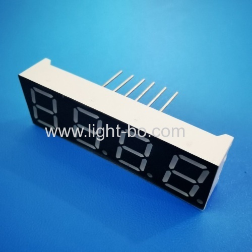 ultra kırmızı 0.39" 4 haneli 7 segment led ekran ortak anot sıcaklık kontrolörü için