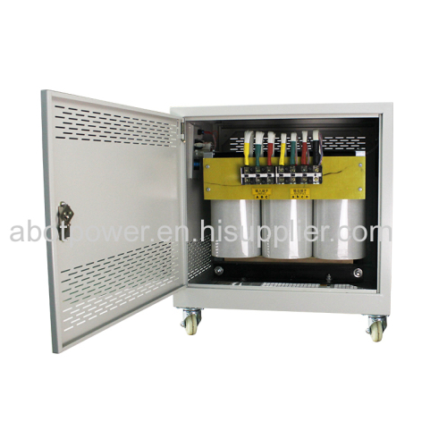 Pure Copper Three Phase Step Up 220V to 380V Isolation Transformer 50KVA