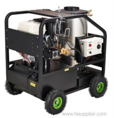 Hot water high pressure washer 100bar-270bar