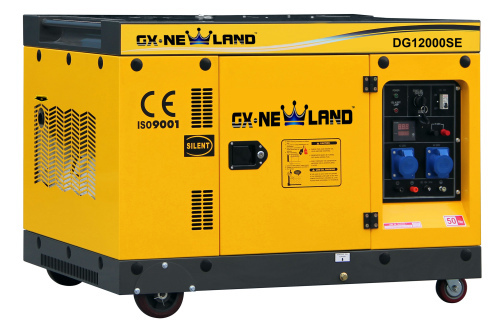 Super Silent diesel generator single cylinder 9.5kW