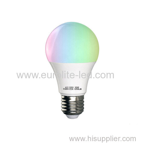 Smart Wireless Color-Changeable Bulb With Voice Control E27/E26/B22 Intelligent Indoor APP Control LED RGBW Dimming Lamp