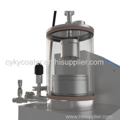 desktop single head magnetron sputtering coating machine for depositing aluminum