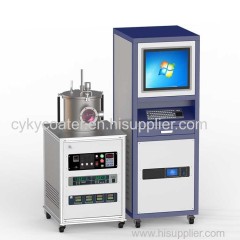 PC controlled DC magnetron sputtering PVD coating machine