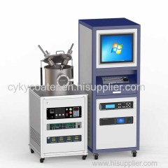 500W DC 300W RF 2-target magnetron sputtering complex coating machine