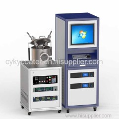 three target RF magnetron sputtering coating machine for complex thin film