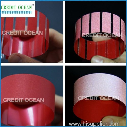 Credit Ocean Hot New Reflective Acetate Plastic Film for Shoe Lace