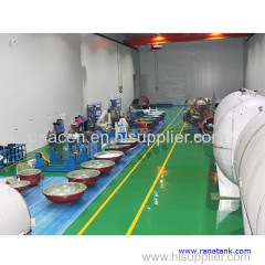 Lining Teflon PTFE chemical storage equipment for base and alkali