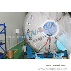 Lining Teflon PFA chemical storage equipment for semiconductor industry