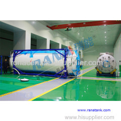 The factory supplies high quality concentrated H2SO4 sulfuric storage tank HNO3 tank HF tanks
