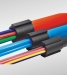 Divisible Duct Sealing Connectors Optical Connector Straight Connectors Fiber Optic Cable Connectors