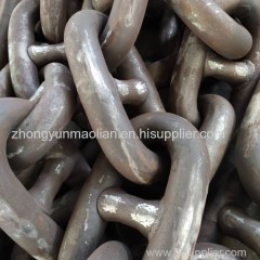 78mm marine anchor chain mooring chain with LR NK BV certificate