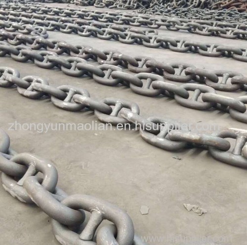 50mm 76mm studless anchor chain stud link anchor chain factory