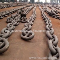 87mm marine studlink anchor chain studless anchor chain