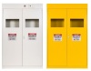 Gas cylinder storage cabinet