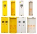 Gas cylinder storage cabinet