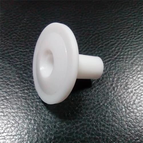 Single Cable Wall Bushing 8.0 mm White