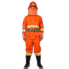 Orange forest fireman flame retardant protective suit