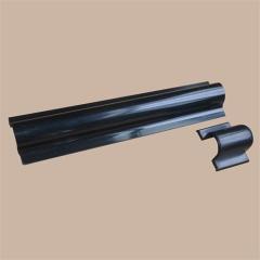 End Cap For Riser Line Guard Black