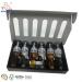 Luxury 6 bottle wine box with UV logo