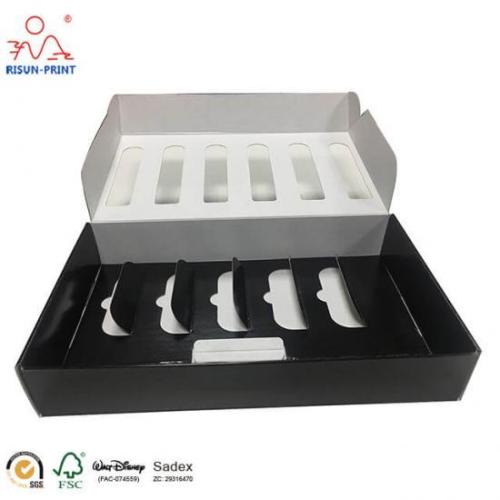 Luxury 6 bottle wine box with UV logo