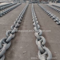 China best ship anchor chain factory anchor chain supolier zhongyun anchor chain