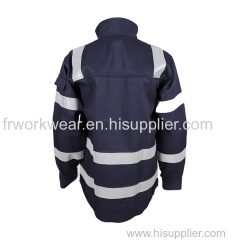 Construction Industry CVC Flame Retardant Protective Jacket