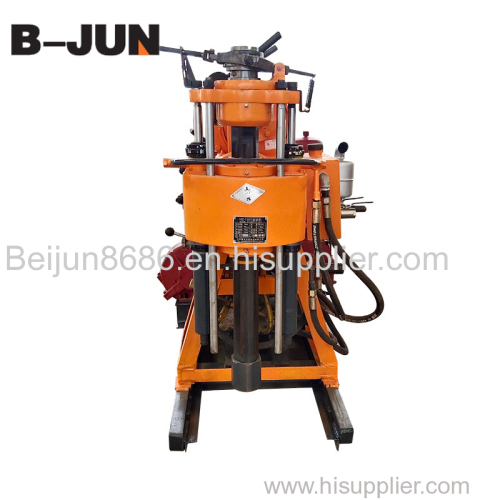 Soil and core sampling drilling rig 130m price core drilling rig