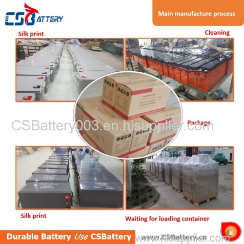 CSBattery 12V 55Ah power storage Battery for Electric-power/Emergency-systems/Booster-Pumps/forklift