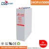 CSBattery 2v3000ah high-capacity Tubular gel OPzV Battery for Electric-power-Vehicles/backup-power-supply/Marine