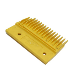 LG-Sigma Escalator Lift Parts DSA2000168-R Yellow Plastic Comb Plate Right