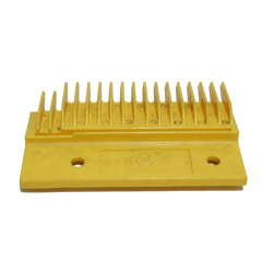 LG-Sigma Escalator Lift Parts DSA2000168-R Yellow Plastic Comb Plate Right