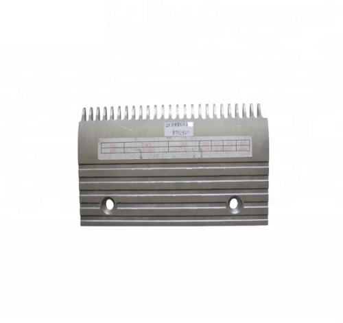 Otis Escalator Lift Parts XAA453AB7 Silver Aluminium Comb Plate