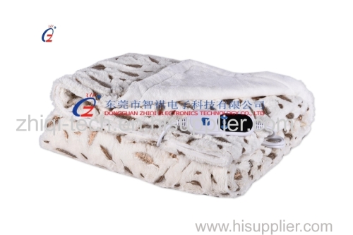Fast heat electric blanket by Zhiqi Electronics soft electric heat blankets electric blanket quick heat function
