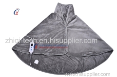 quick heat up electrical heat capes Super cosy fleece material of heating mantle Twins digital dispaly for heat cape