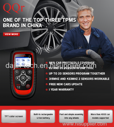 315Mhz and 433MHz dual frequency TPMS auto diagnostic tool