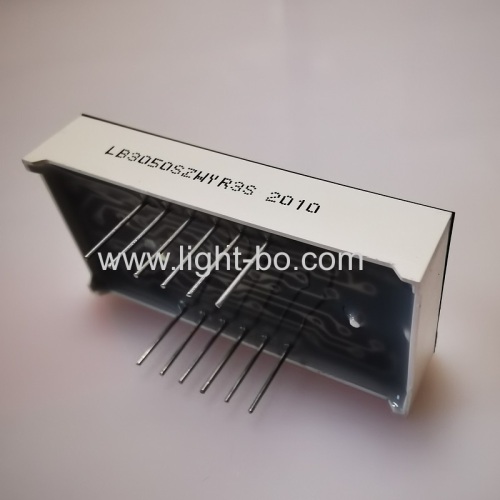 Multicolour 0.5  Triple Digit 7 Segment LED Display Common Anode for Sanitiser Dispenser