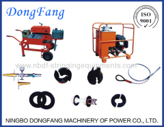 Underground cable installation equipments tools