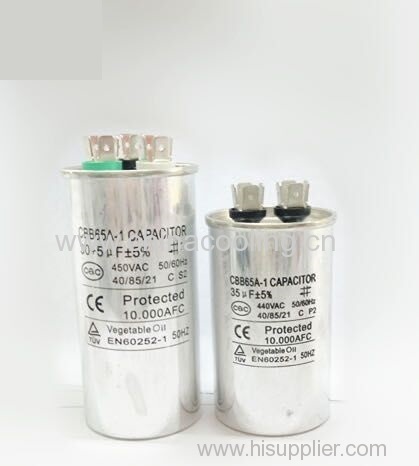 Capacitor series for air conditioner