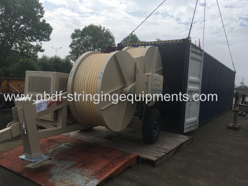 Hydraulic Tensioner 16 Ton for stringing 2 conductors on 1000KV transmission line